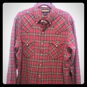RL Western style plaid shirt